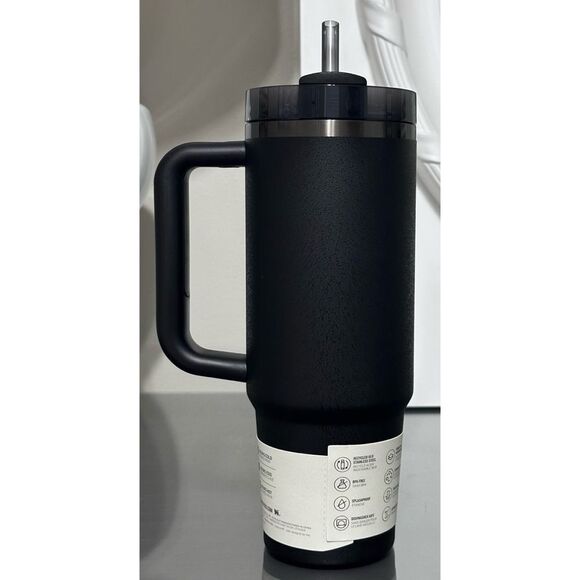 Stanley Quencher H2.0 FlowState Tumbler 30oz, BLACK MOON - Picture 4 of 6